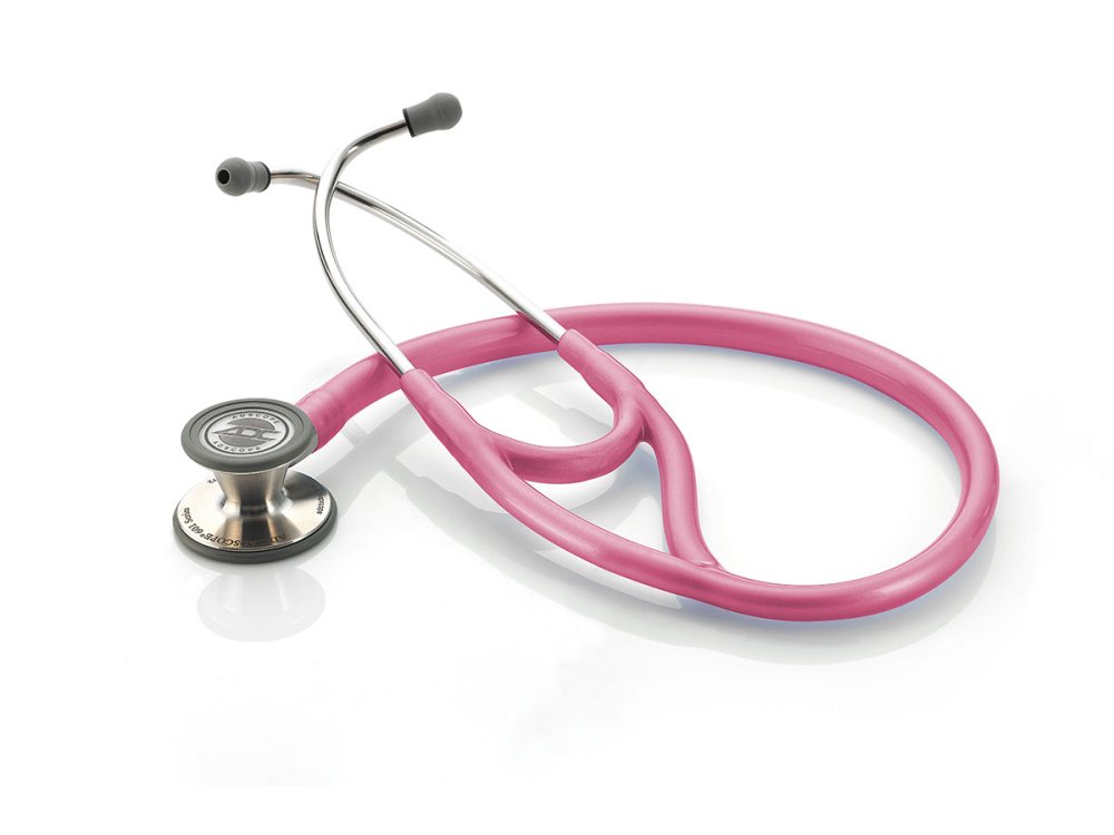 FRAD 601MRS Adscope 601 Convertible Cardiology Stethoscope Metallic Raspberry